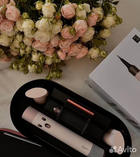 HS05 Airwrap Long Barrel Ceramic Pink/Rose Gold