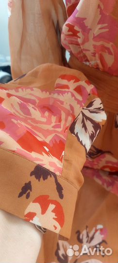 Шикарное платье на запах Англия р.48-50