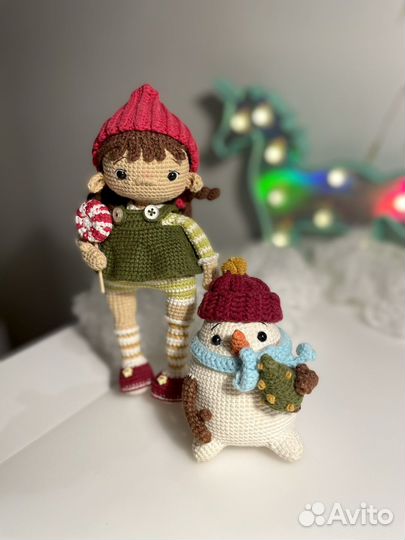 Вязаные игрушки амигуруми ручной работы на заказ