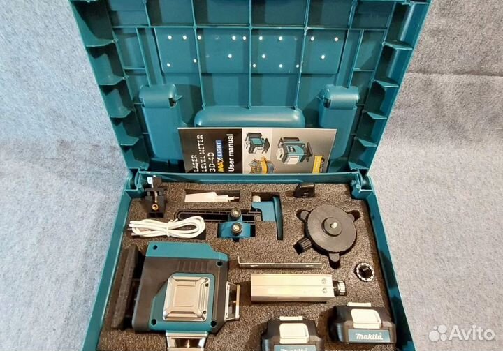 Лазерный уровень makita 4D 16 линий