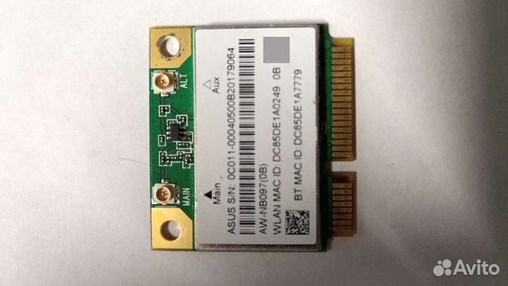 Модуль Wi-Fi/bluetooth AW-NB097 (0B)