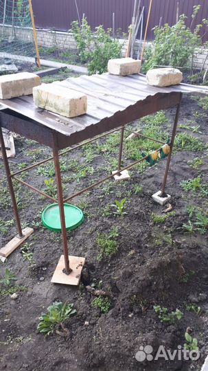 Мангал. Ширина 50см. длина 115см. высота 85см