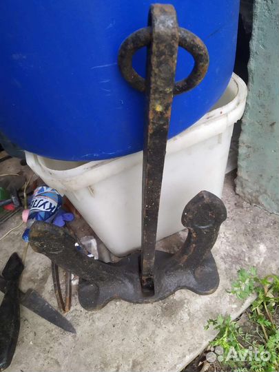 Якорь чугунный 6-12 кг