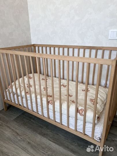 Детская кроватка для малыша IKEA кровать детская