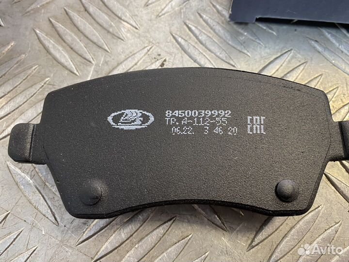 Колодки тормозные передние Веста Ларгус