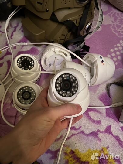 Камера видеонаблюдения купольная 2мп