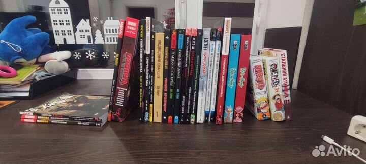 Коллекция комиксов и манги