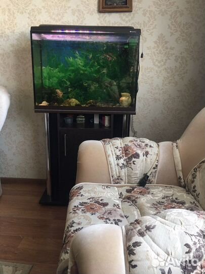 Аквариум с тумбой