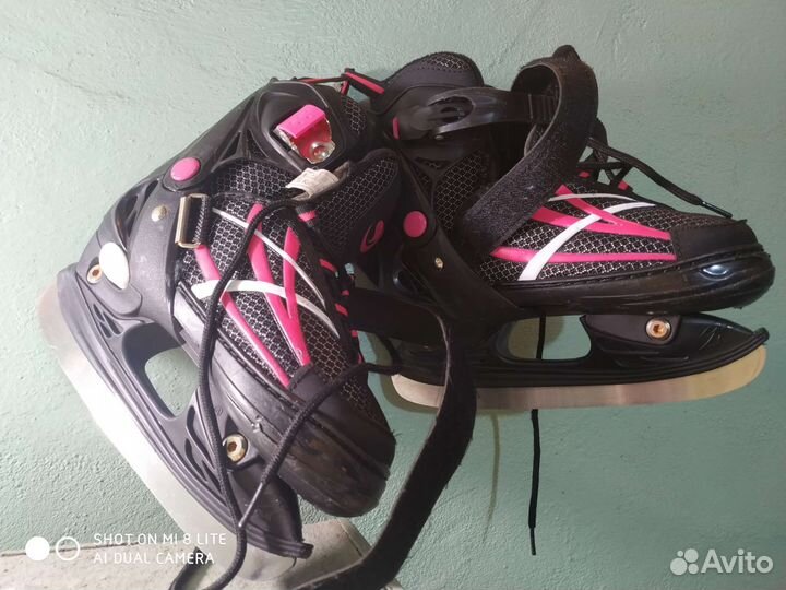 Коньки ледовые детские