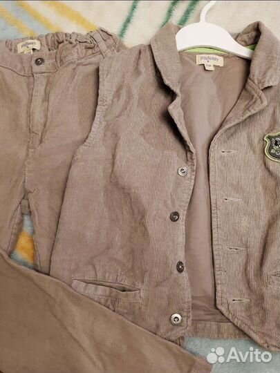 Костюм жилетка и брюки 134 на мальчика