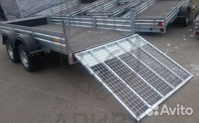 Прицеп с трапом 31.022 для заезда и съезда техники