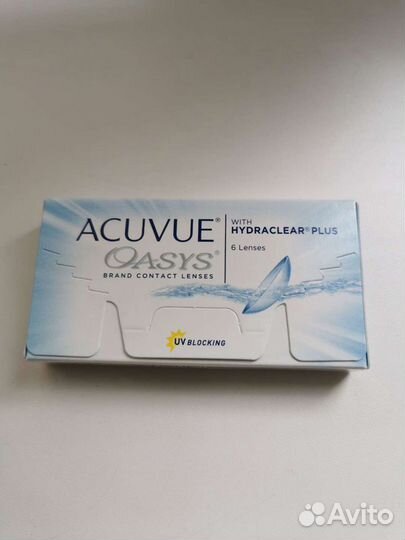 Линзы контактные acuvue oasys - 0.50 8.8