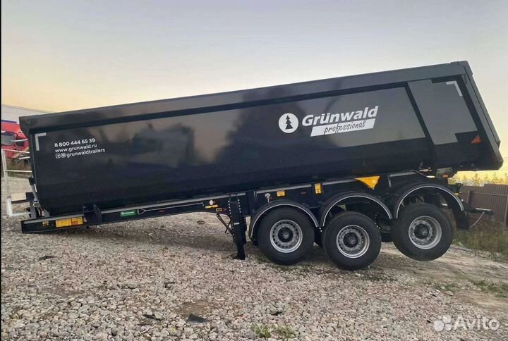 Гидроцилиндр подъема кузова grunwald