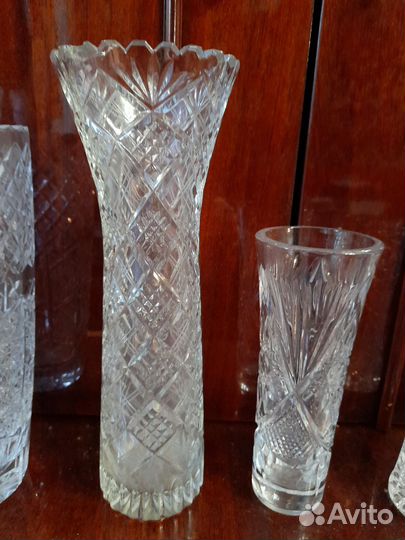 Ваза СССР хрусталь