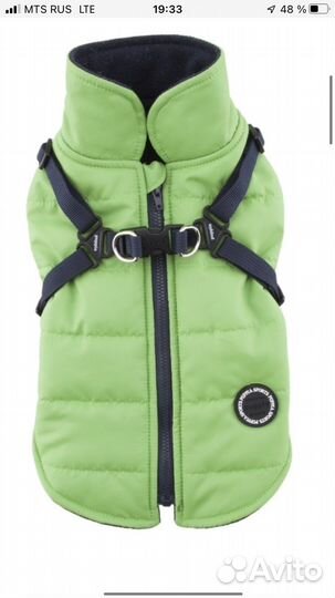 Жилет утепленный для собак