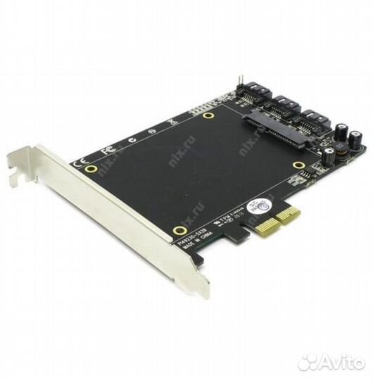 SATA raid контроллер St-Lab PCI-E SSD+sata 6G