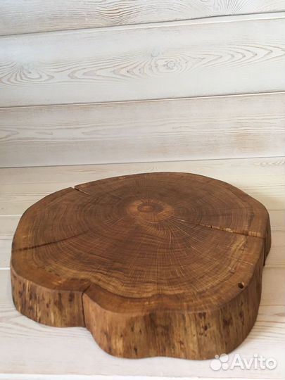 Сервировочные спилы дуба, необычные подарки