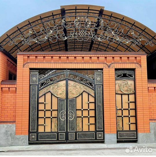 Навесы кованные