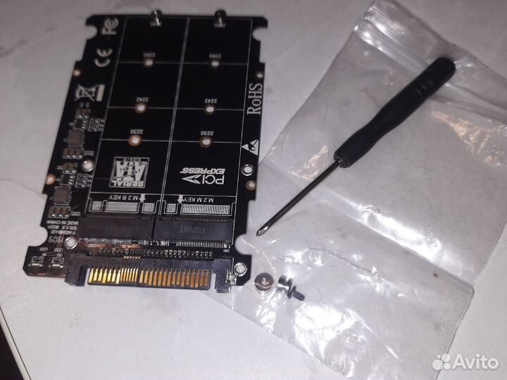 Адаптер М.2 SSD в U.2(не SATA). Есть