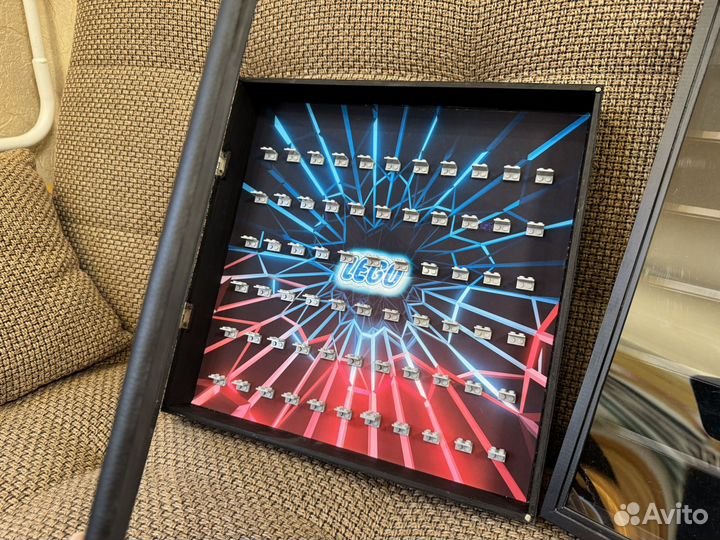 Рамка/дисплей для минифигурок lego