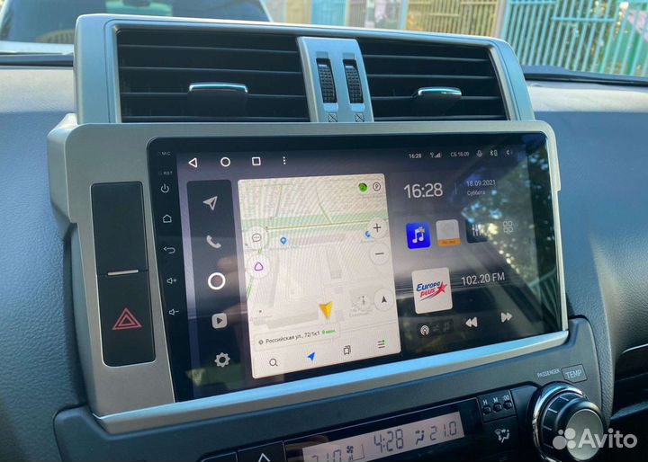 Андроид магнитолы на Toyota Land Cruiser Prado 150