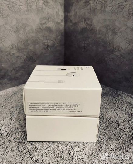 Наушники apple проводные lightning