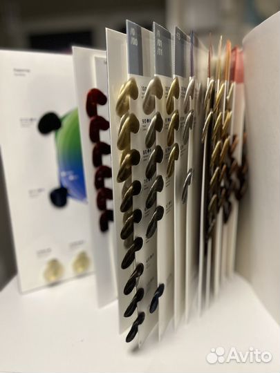 Палитра красок для волос