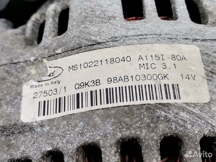 Генератор для Ford Focus 1 1708472