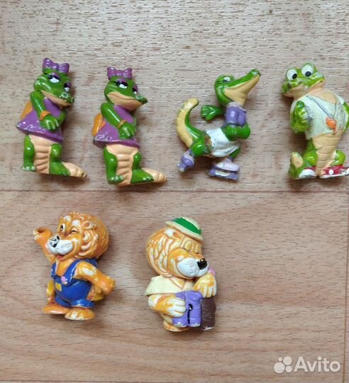 Игрушки из киндера 90-х