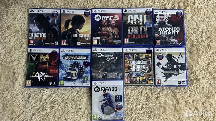 Игры на дисках для ps5. Новые