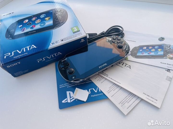 Sony PS Vita прошитая с коробкой