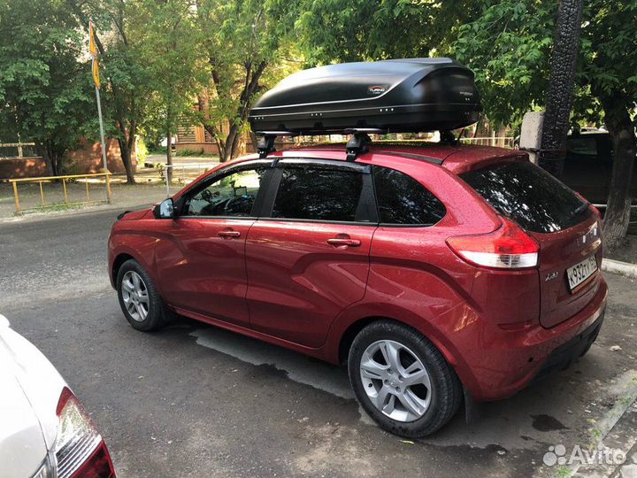 Автобокс багажник на крышу LADA Xray