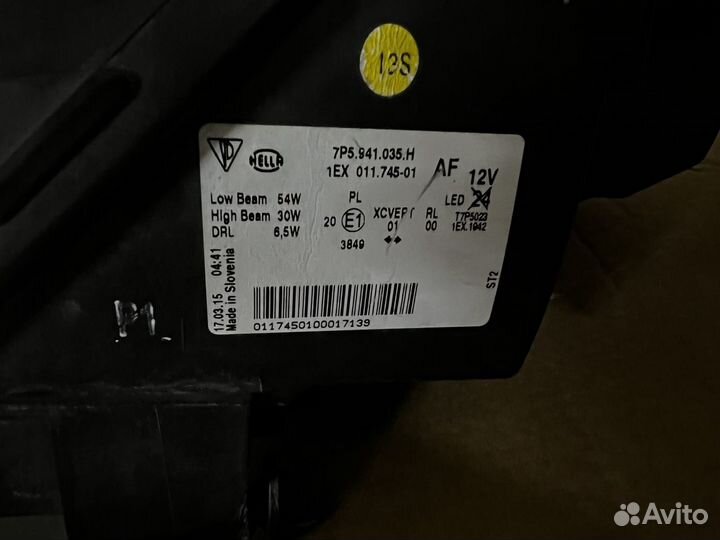 Фара led Porsche Cayenne 2 958 2014-17 левая (б/у)