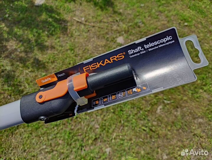 Черенок графитовый телескопический QuikFit Fiskars