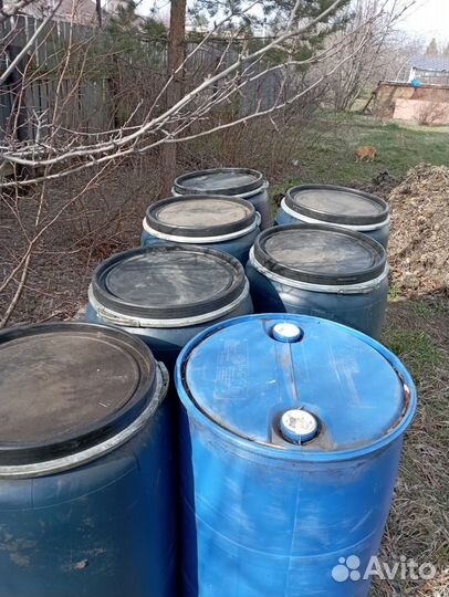 Бочка пластиковая 200 литров бу