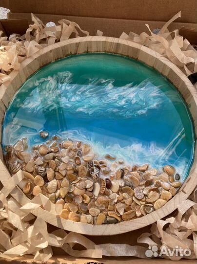 Поднос деревянный 