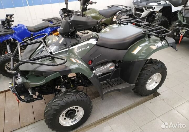 Квадроцикл Linhai Yamaha D 200 хаки