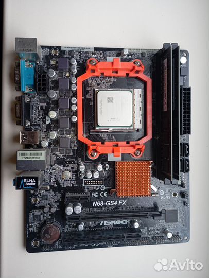 Комплект AMD FX-8370 + MB N68-GS4 FX + 16gb