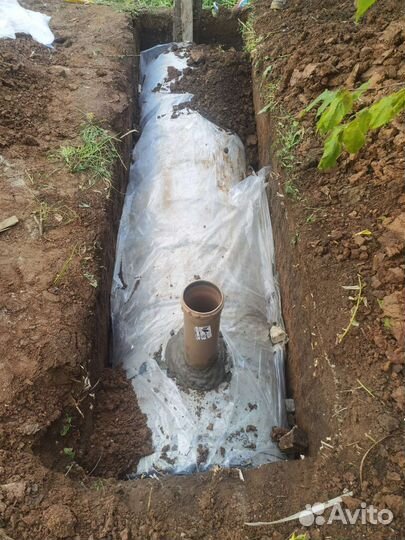 Копка колодца/углубление/чистка/шамбо/копка земли