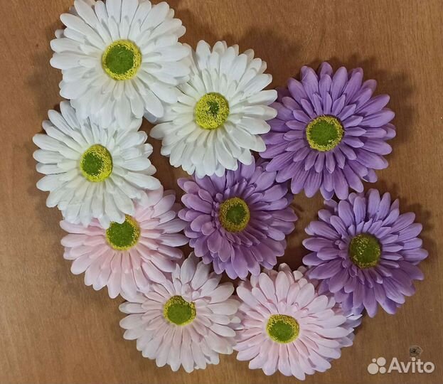 Голова розы, гортензии, герберы