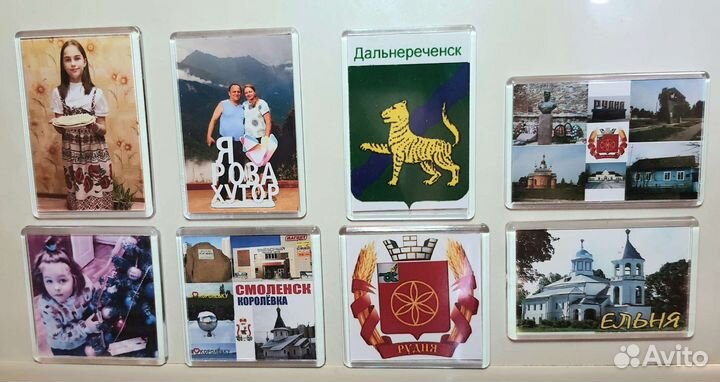 Оцифровка фотопленки, сувенирные магниты