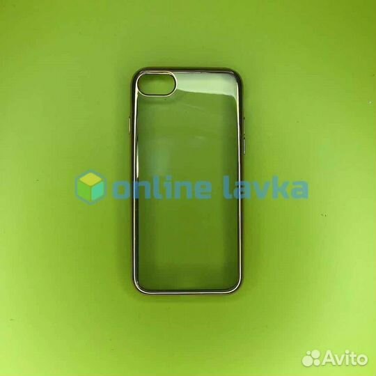 Чехол силикон для iPhone 7, 8, SE2 Gold
