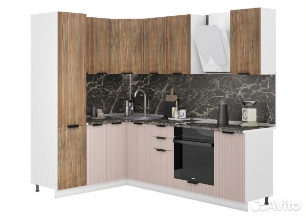 Модульная кухня Норд Line 1,6х2,4 м