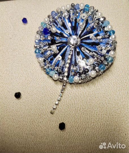 Брошь ручной работы