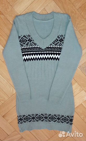 Вязаное платье, XS