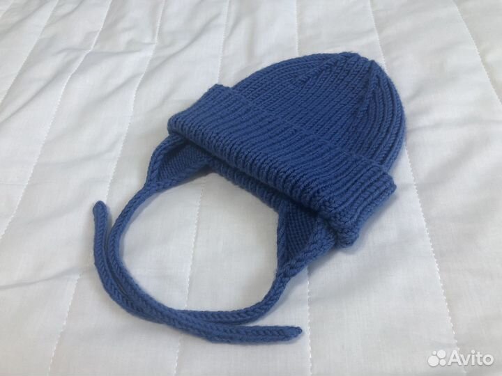 Шапка осень/весна от 0 до 1 года итал. меринос