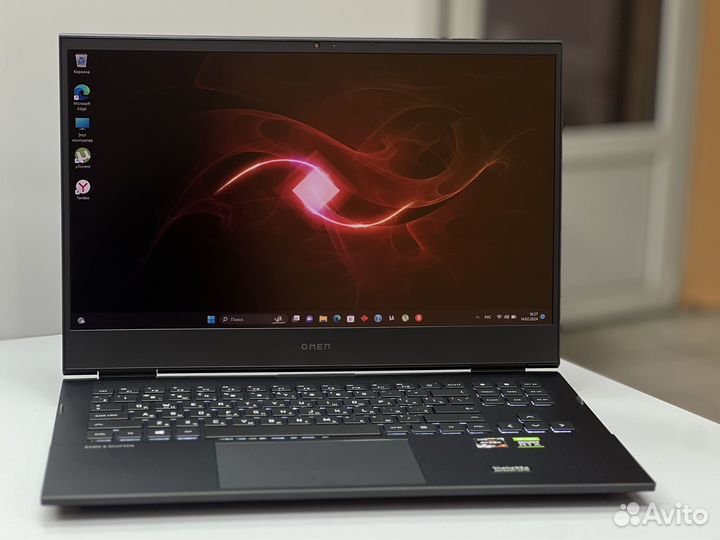 Игровой ноутбук HP Omen 16 Ryzen 7/16Gb/SSD1Tb/RTX