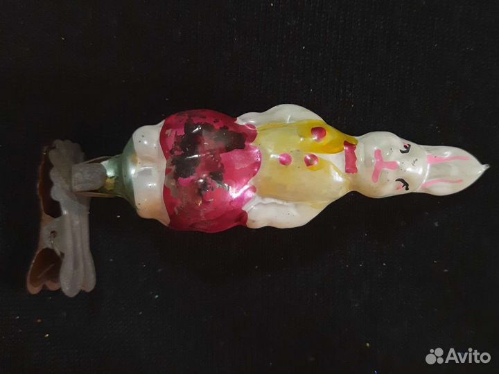 Елочные игрушки стеклянные СССР