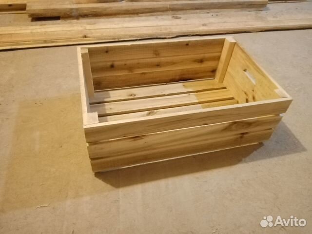Ящик деревянный для овощей