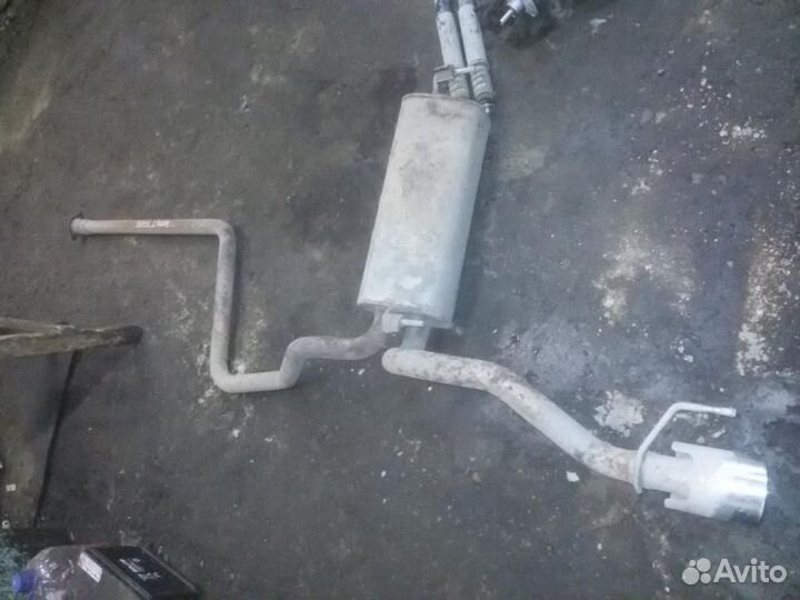 Глушитель резонатор коллектор Opel Astra J A14NET